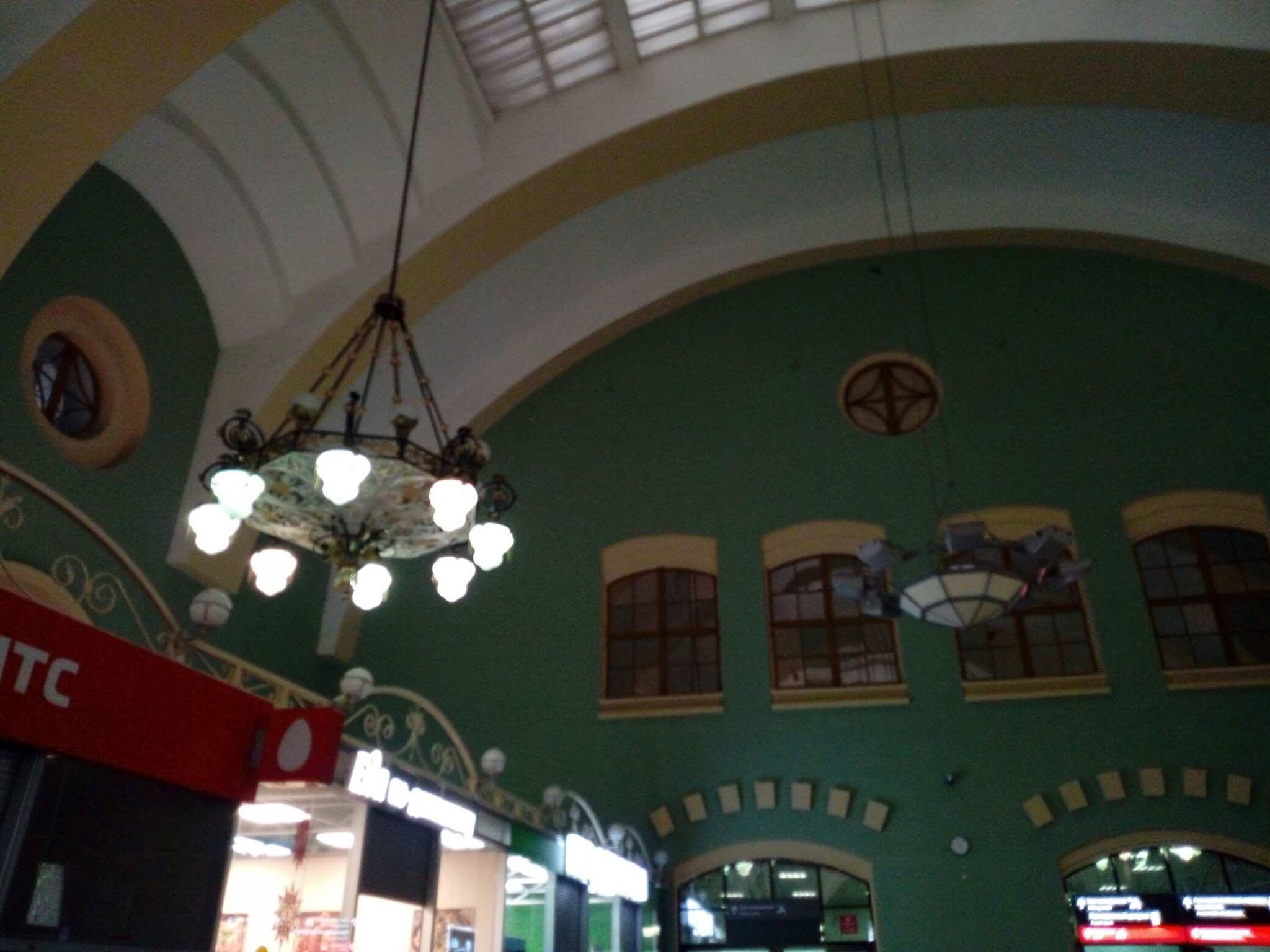 Kazansky Rautatieasema Moskovassa. The railwaystation in Moscow