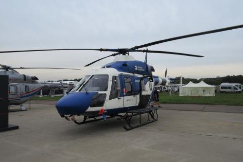 Kazan Ansat helikopteri on monikäyttöinen kopteri, josta on siviili- ja pelastuskoptereiden lisäksi myös sotilasversioita.
