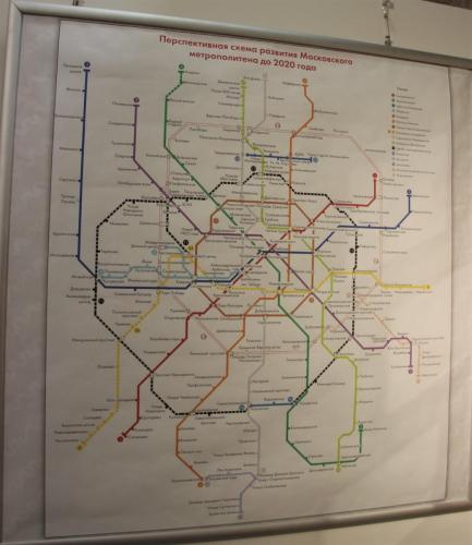 Koko metrolinjasto kartalla. Tilanne kesällä 2017